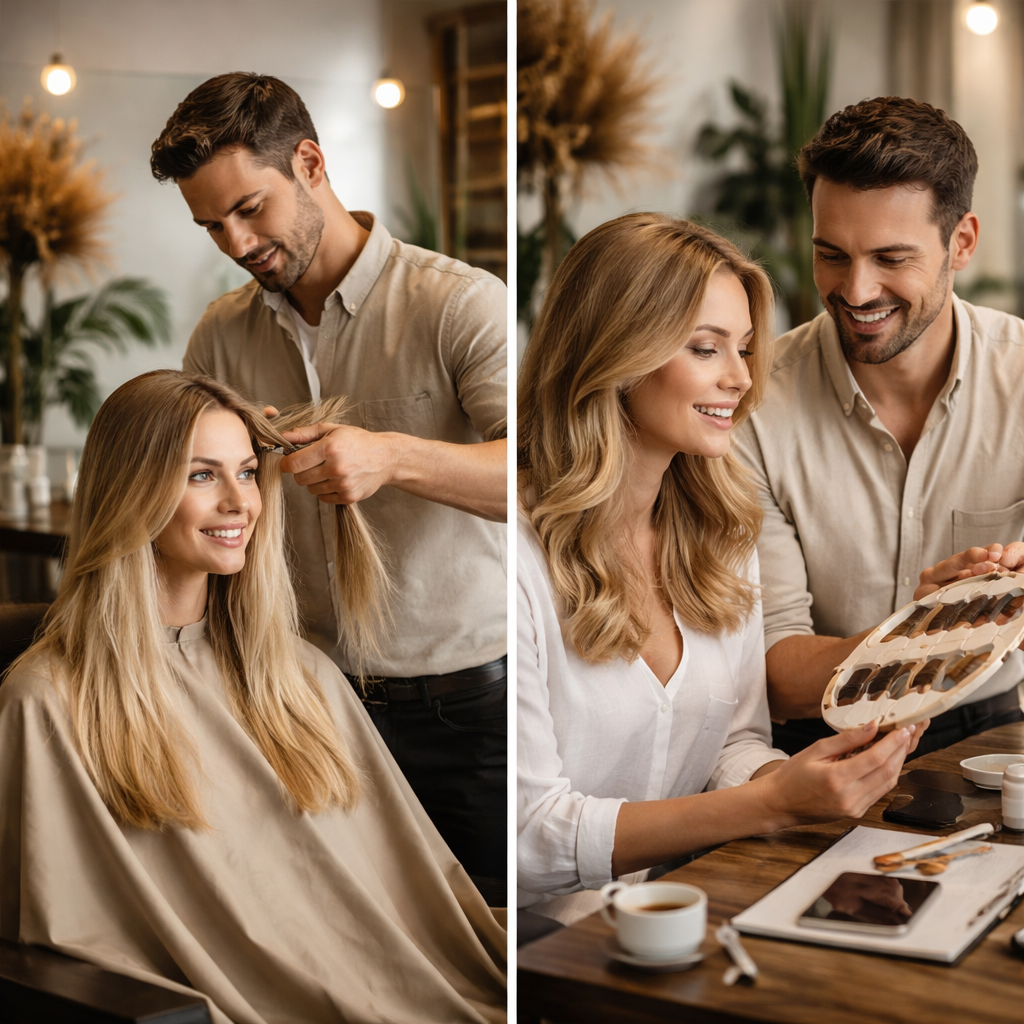 Intérieur du salon Hair Garden à Grenoble